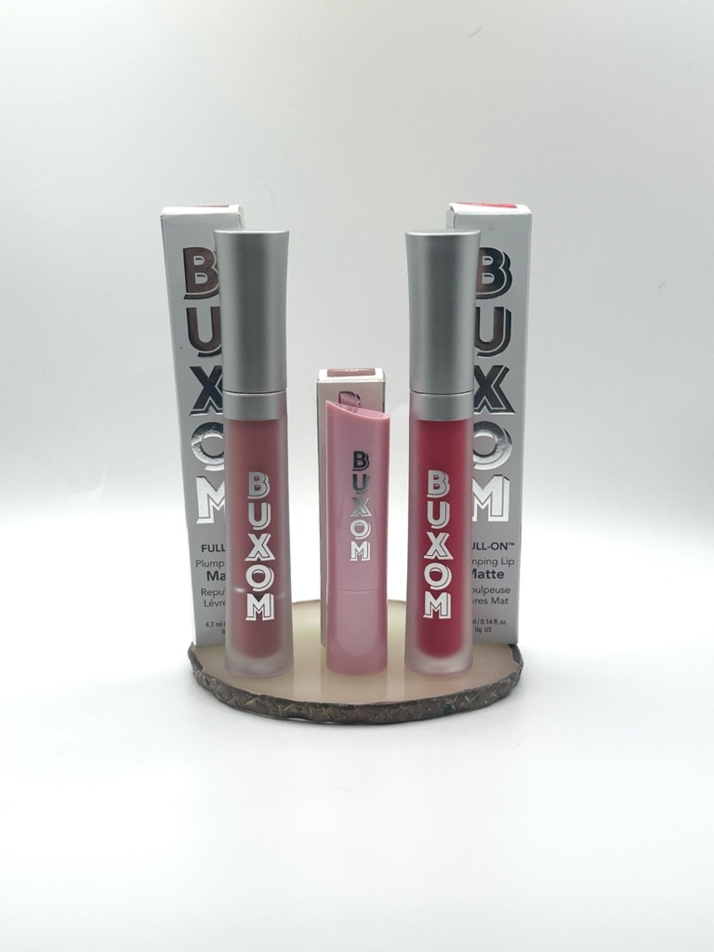Buxom 3pc Lip Bundle NIB